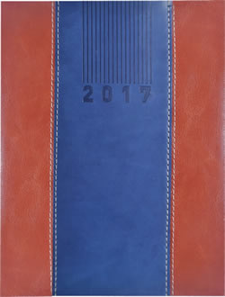 DIARIA GRANDE DISE&Ntilde;O PRESTON CARAMELO-AZUL